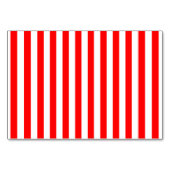 Numéro De Table Bandes de Sucre de canne rouge (Devant)