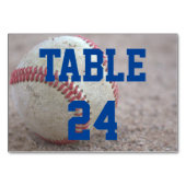 Numéro De Table Baseball (Devant)