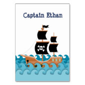 Numéro De Table Bateau pirate (Par défaut)