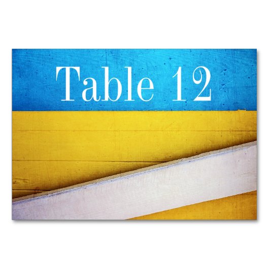 Numéro De Table Bâtiment battu - Abstrait minimal par STaylor (Devant)