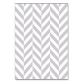 Numéro De Table Bingo Baby shower Eléphant Jaune et Gris Douce (Dos)