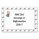 Numéro De Table Blackjack avec jetons de poker (Dos)