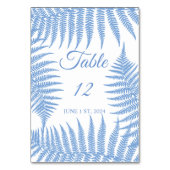Numéro De Table Blue Ferns Thunder_Cove (Par défaut)