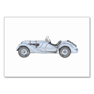 NUMÉRO DE TABLE BMW 328 1936