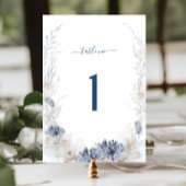 Numéro De Table Boho Chic Beach Resort Destination Mariage