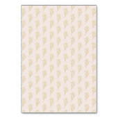 Numéro De Table Boho végétal Mariage minimal (Dos)