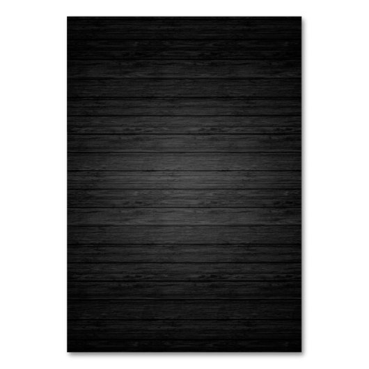 Numéro De Table Bois (Dos)