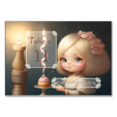 Numéro De Table Bonne fille anniversaire 01 (Dos)