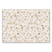 Numéro De Table Botanique Beige Serein (Dos)