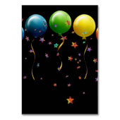 Numéro De Table Bouledogue français ballon French Bulldog (Dos)