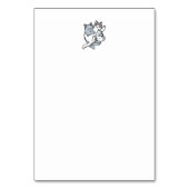 Numéro De Table Brosse à lait - Chats à couchage mignon (Dos)