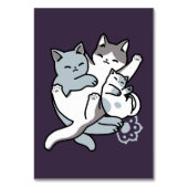 Numéro De Table Brosse à lait - Chats à couchage mignon (Par défaut)