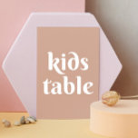 Numéro De Table Brouillard rose pâle simple minimaliste enfants ma<br><div class="desc">Simple et minimaliste,  la table des enfants mariages signe dans des couleurs pastel rose pâle,  rousse poussiéreuse,  crème. Convient pour l'anniversaire,  l'anniversaire et toute autre fête. Veuillez me contacter si vous avez besoin d'autres articles.</div>