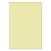 Numéro De Table Cadre rose - Mariage jaune céleste Monogramme (Dos)