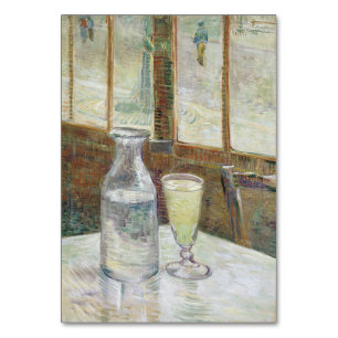 Numéro De Table Café Table avec Absinthe par Vincent Van Gogh