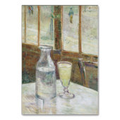 Numéro De Table Café Table avec Absinthe par Vincent Van Gogh (Dos)