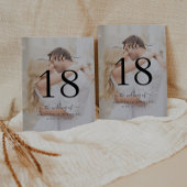 Numéro De Table Calligraphie classique moderne photo Mariage