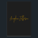 Numéro De Table Calligraphie de nom Professionnel Élégant Couleur<br><div class="desc">Ce produit était très bon et j'aime la facilité de personnaliser le design. Le design était très simple,  donc je suis très satisfait lorsque je crée.</div>