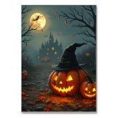Numéro de table Carte Halloween (Dos)