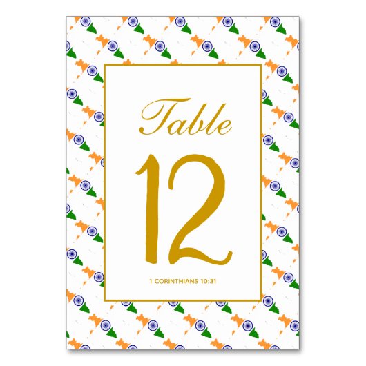Numéro De Table Célébration de mariage Banquet INDIA (Par défaut)