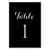 Numéro De Table Célébration du 50e anniversaire (Dos)