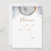 Numéro de Table Céleste, Constellation du Phénix (Devant)