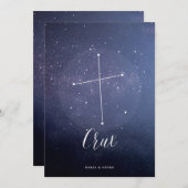 Numéro de table céleste de l'étoile de la constell (Devant / Derrière)