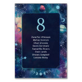 Numéro De Table céleste de minuit mariage de lune (Par défaut)