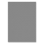 Numéro De Table Cerf Symbolique en argent sur impression en fibre  (Dos)