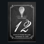 Numéro De Table Chalkboard Hot Air Balloon Collection Mariage<br><div class="desc">La Chalkboard Hot Air Balloon Collection Mariage - Cartes Numéro De Table. *** COMMENT COMMANDER *** S'il vous plaît customiser et ajouter chaque carte de numéro de table à votre panier, un par un. Zazzle ne dispose pas actuellement d'un système permettant la personnalisation des produits une fois la commande passée....</div>