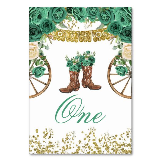 Numéro De Table Charra Charra Charra, Chasseur vert de l'Ouest (Par défaut)