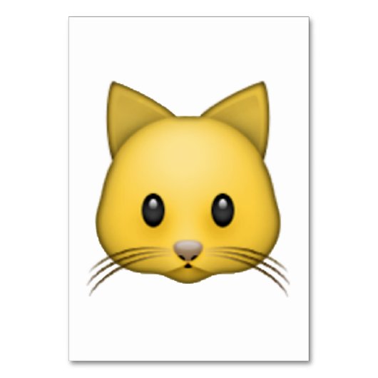 Numéro De Table Chat - Emoji (Par défaut)
