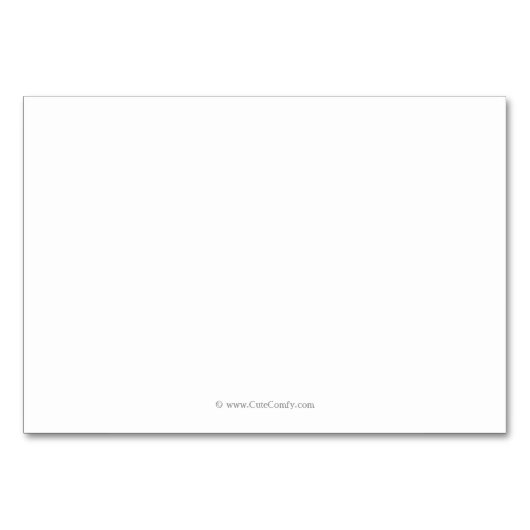 Numéro De Table Chaussure rouge Sassy (Dos)