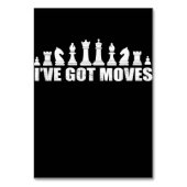 Numéro De Table Chess Set Pieces Ive Got Move Lovers (Par défaut)