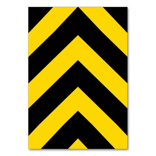 Numéro De Table Chevrons audacieux de la route (Par défaut)