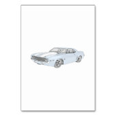 Numéro De Table Chevy Camaro 1969 (Par défaut)