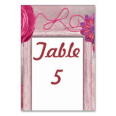 Numéro De Table Chic mauve (Par défaut)