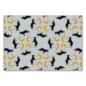 Numéro De Table Chien berger silhouette (Dos)