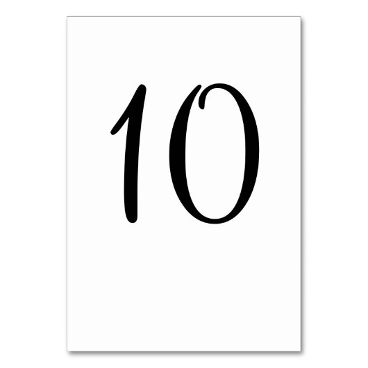 Numéro De Table Chiffres de table de Mariage Chevron blanc clair (Dos)