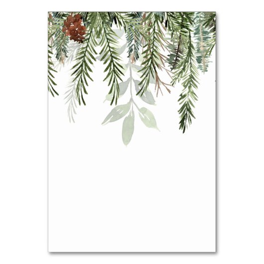 Numéro De Table Chiffres de table des Mariages de vacances rustiqu (Dos)