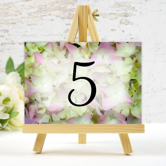 Numéro De Table Chiffres de table des Mariages floraux de l'Hydran