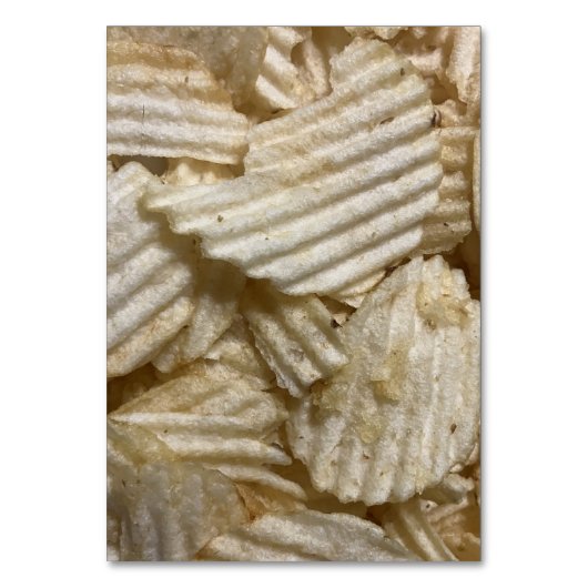 Numéro De Table Chips de pommes de terre (Par défaut)