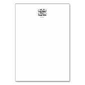 Numéro De Table Christian Faith Quote – Trust in God Psalm 91:2 (Dos)