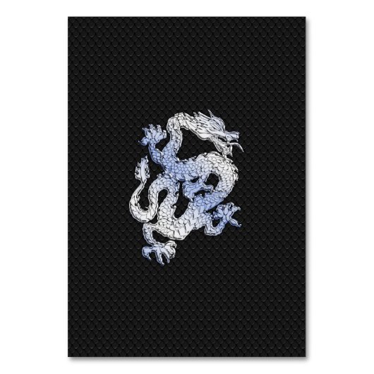 Numéro De Table Chrome comme le dragon argenté style Peau de serpe (Par défaut)