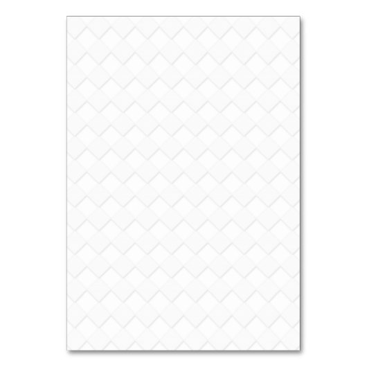 Numéro De Table Chrome White Ribbon Sensibilisation sur Checkers I (Dos)