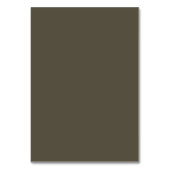 Numéro De Table Classic Script Elegant Custom Olive Place Card (Dos)