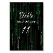 Numéro De Table Code matrice (Par défaut)
