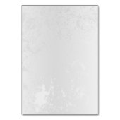 Numéro De Table Composition des White and Blue Butterflies (Dos)