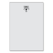 Numéro De Table Conception de la fête du Nouvel An (Dos)