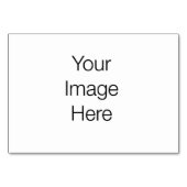 Numéro De Table Conception personnalisée (Dos)